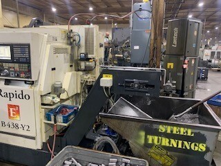 2021 EUROTECH B438-SY2 RAPIDO 5-Axis or More CNC Lathes | Ditter Industries Inc.